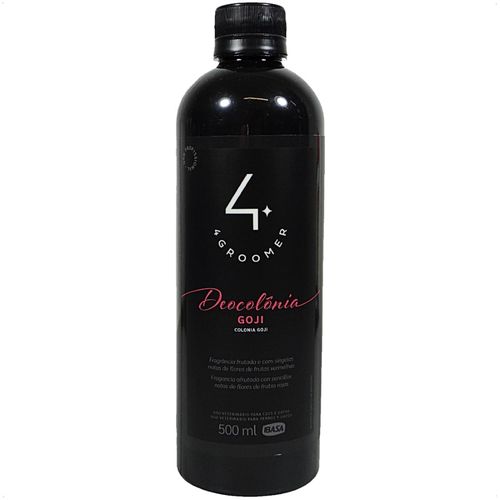 DEOCOLÔNIA  GOJI 500ML 4 GROOMER PROFISSIONAL IBASA PARA CÃES E GATOS